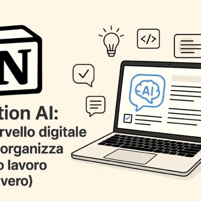 Notion AI: il cervello digitale che organizza il tuo lavoro (davvero)