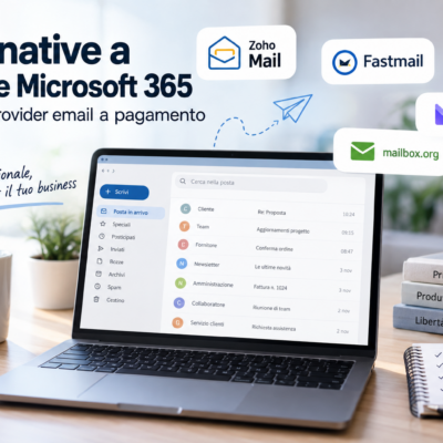 Alternative a Gmail e Microsoft 365: i migliori provider email a pagamento nel 2026