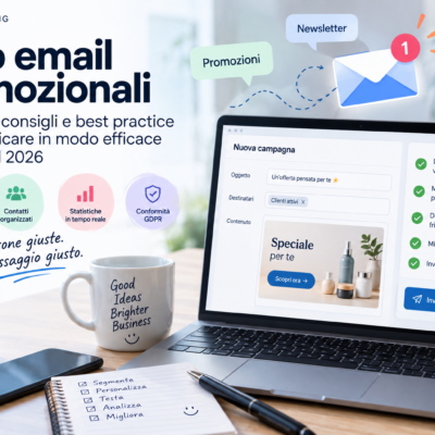 Email marketing nel 2026: le migliori piattaforme per newsletter e invii promozionali